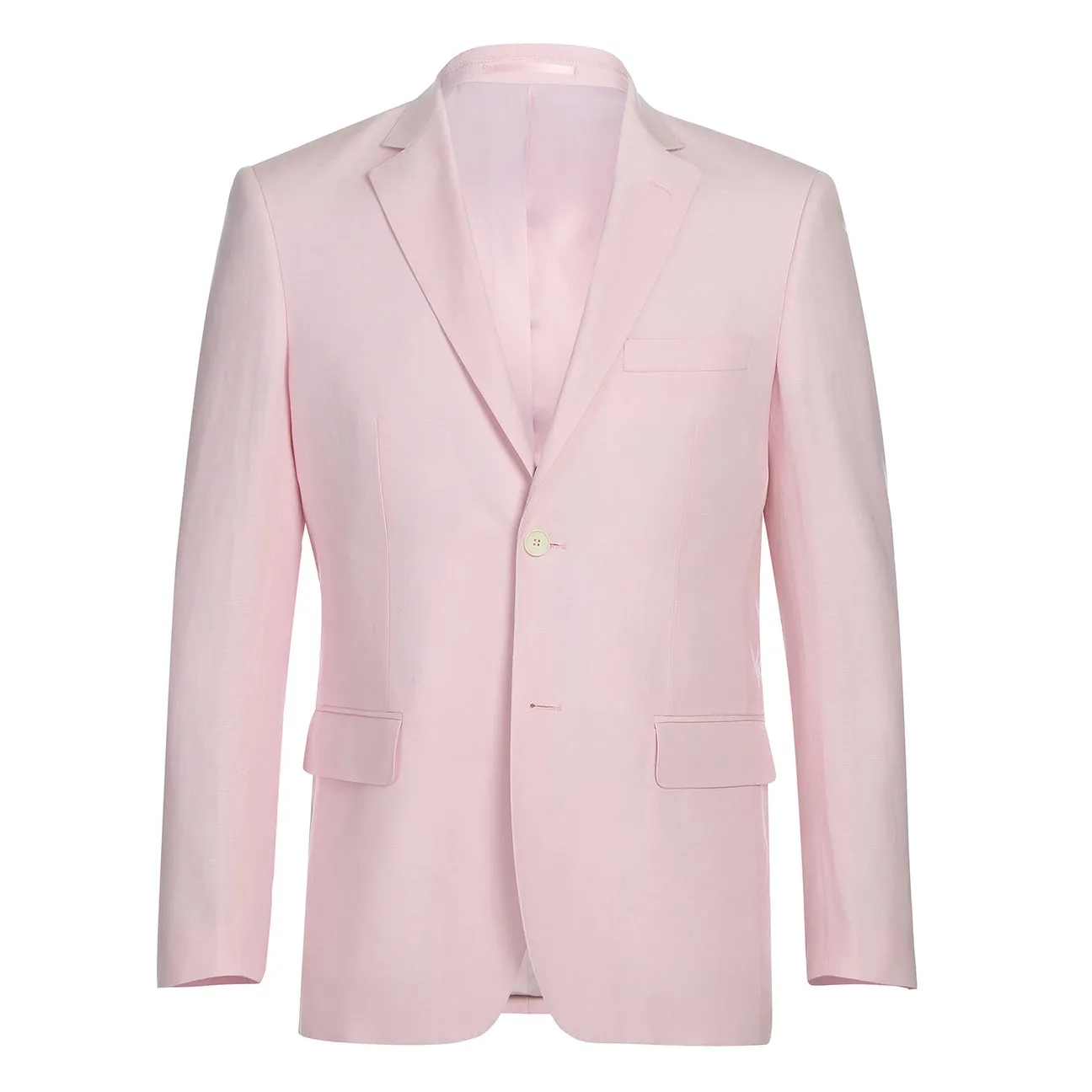 RENOIR 2-Piece New Slim Fit Suit Pink 611-4