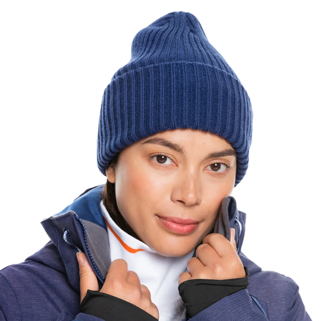 ROXY DYNABEAT WOMENS BEANIE - MEDIEVAL BLUE