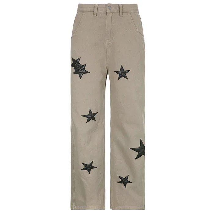 Skater Girl Star Jeans