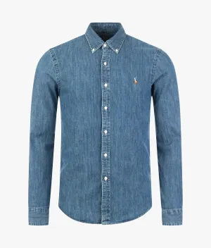 Slim Fit Denim Shirt