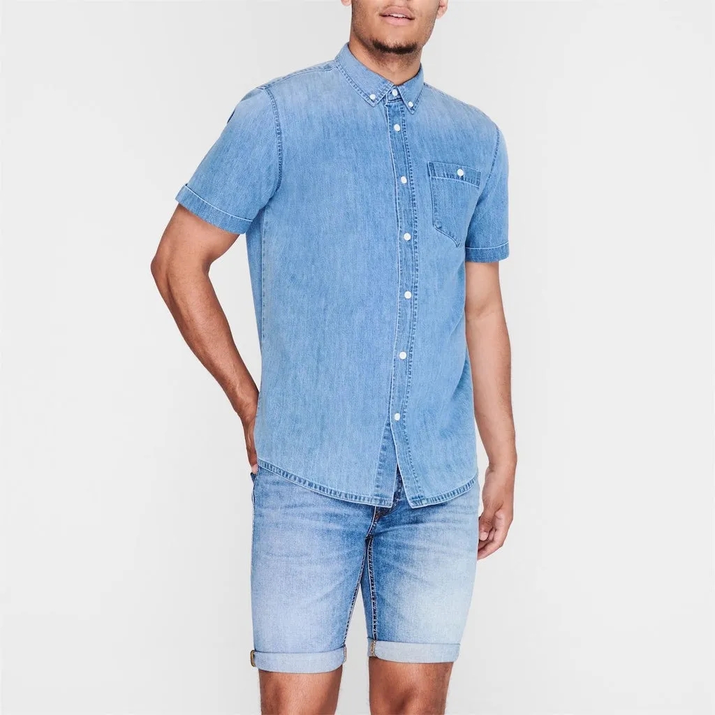 SoulCal & Co Denim Mens Shirt