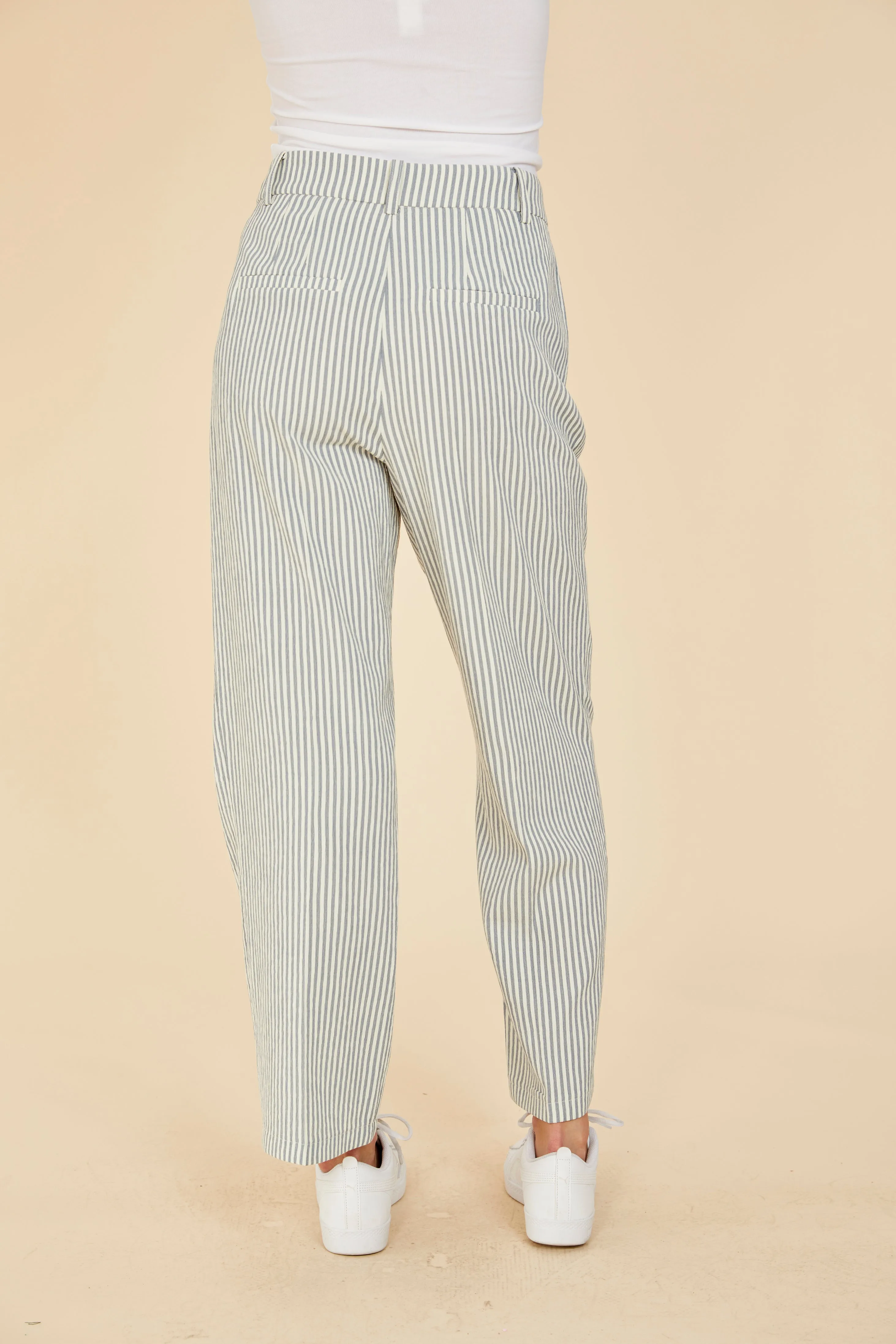 Striped Seer Sucker Pants