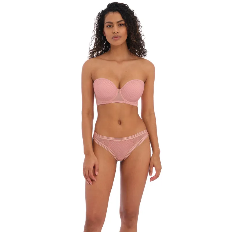 Tailored Brazilian Brief Ash Rose Pink - Freya