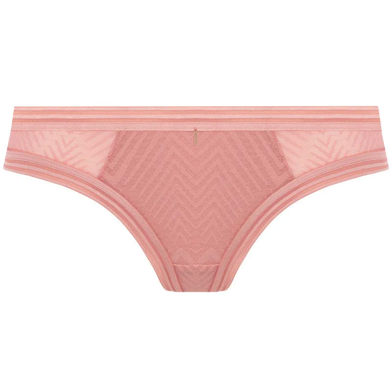 Tailored Brazilian Brief Ash Rose Pink - Freya