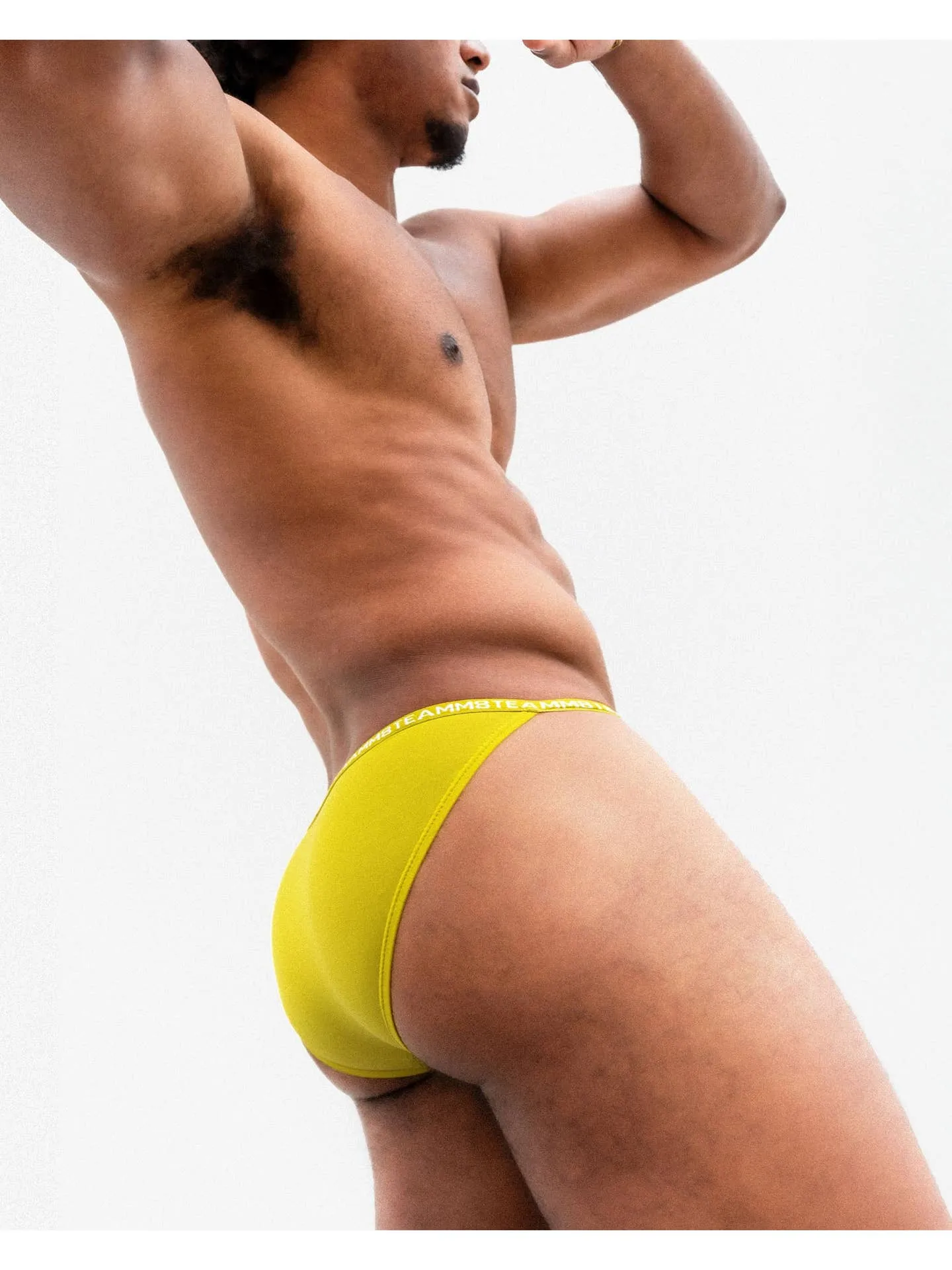 TEAMM8 Glide Micro Brief - Chartreuse