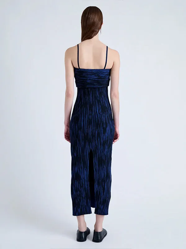 Ward Knit Dress in Navy/Black